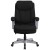 Flash Furniture GO-1850-1-FAB-GG Big & Tall 500 lb. Black Fabric Executive Swivel Ergonomic Office Chair with Arms addl-10