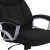 Flash Furniture GO-1850-1-FAB-GG Big & Tall 500 lb. Black Fabric Executive Swivel Ergonomic Office Chair with Arms addl-8
