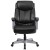 Flash Furniture GO-1850-1-LEA-GG Big & Tall 500 lb. Black LeatherSoft Executive Swivel Ergonomic Office Chair with Arms addl-10
