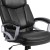 Flash Furniture GO-1850-1-LEA-GG Big & Tall 500 lb. Black LeatherSoft Executive Swivel Ergonomic Office Chair with Arms addl-11