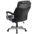 Flash Furniture GO-1850-1-LEA-GG Big & Tall 500 lb. Black LeatherSoft Executive Swivel Ergonomic Office Chair with Arms addl-7