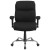 Flash Furniture GO-2031F-GG Big & Tall 400 lb. Black Fabric Ergonomic Task Office Chair with Adjustable Arms addl-9