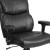 Flash Furniture GO-2031-LEA-GG Big & Tall 400 lb. Black LeatherSoft Ergonomic Task Office Chair with Arms addl-7