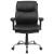 Flash Furniture GO-2031-LEA-GG Big & Tall 400 lb. Black LeatherSoft Ergonomic Task Office Chair with Arms addl-9