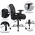 Flash Furniture GO-2032-GG Big & Tall Adjustable Height Mesh Swivel Office Chair with Wheels addl-5