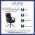 Flash Furniture GO-2092M-1-BK-GG Big & Tall 500 lb. Black LeatherSoft Extra Wide Executive Swivel Ergonomic Office Chair addl-3