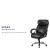 Flash Furniture GO-2092M-1-BK-GG Big & Tall 500 lb. Black LeatherSoft Extra Wide Executive Swivel Ergonomic Office Chair addl-4