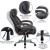 Flash Furniture GO-2092M-1-BK-GG Big & Tall 500 lb. Black LeatherSoft Extra Wide Executive Swivel Ergonomic Office Chair addl-5