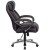 Flash Furniture GO-2092M-1-BK-GG Big & Tall 500 lb. Black LeatherSoft Extra Wide Executive Swivel Ergonomic Office Chair addl-9