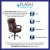 Flash Furniture GO-2092M-1-BN-GG Big & Tall 500 lb. Brown LeatherSoft Extra Wide Executive Swivel Ergonomic Office Chair addl-3
