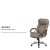 Flash Furniture GO-2092M-1-TP-GG Big & Tall 500 lb. Taupe LeatherSoft Extra Wide Executive Swivel Ergonomic Office Chair addl-4