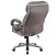 Flash Furniture GO-2092M-1-TP-GG Big & Tall 500 lb. Taupe LeatherSoft Extra Wide Executive Swivel Ergonomic Office Chair addl-7