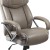 Flash Furniture GO-2092M-1-TP-GG Big & Tall 500 lb. Taupe LeatherSoft Extra Wide Executive Swivel Ergonomic Office Chair addl-8