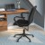 Flash Furniture GO-21111B-BK-BK-GG Black Designer Executive LeatherSoft Office Chair with Black Base and Arms addl-5