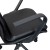 Flash Furniture GO-21111B-BK-BK-GG Black Designer Executive LeatherSoft Office Chair with Black Base and Arms addl-8