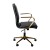 Flash Furniture GO-21111B-BK-GLD-GG Black Designer Executive LeatherSoft Office Chair with Brushed Gold Base and Arms addl-9