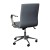 Flash Furniture GO-21111B-GY-CHR-GG Gray Designer Executive LeatherSoft Office Chair with Brushed Chrome Base and Arms addl-6