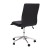 Flash Furniture GO-21111-BK-GG Mid-Back Armless Swivel Task Office Chair with LeatherSoft and Adjustable Chrome Base, Black addl-7