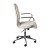 Flash Furniture GO-21111B-TAUPE-CHR-GG Designer Executive Taupe LeatherSoft Office Chair with Brushed Chrome Base and Arms addl-9