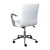 Flash Furniture GO-21111B-WH-CHR-GG Designer Executive White LeatherSoft Office Chair with Brushed Chrome Base and Arms addl-7