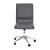 Flash Furniture GO-21111-GY-GG Mid-Back Armless Swivel Gray LeatherSoft Task Office Chair with Adjustable Chrome Base addl-10