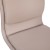 Flash Furniture GO-21111-TAUPE-GG Mid-Back Armless Swivel Taupe LeatherSoft Task Office Chair with Adjustable Chrome Base addl-8