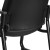Flash Furniture GO-2136-GG Big & Tall 500 lb. Black LeatherSoft Executive Side Reception Chair with Sled Base addl-7