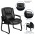 Flash Furniture GO-2138-GG Black LeatherSoft Reception Side Chair addl-4