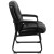 Flash Furniture GO-2138-GG Black LeatherSoft Reception Side Chair addl-8