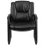 Flash Furniture GO-2138-GG Black LeatherSoft Reception Side Chair addl-9