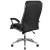 Flash Furniture GO-2192-BK-GG Black High Back LeatherSoft Executive Swivel Office Chair with Chrome Base and Arms addl-4
