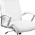 Flash Furniture GO-2192-WH-GG White High Back LeatherSoft Executive Swivel Office Chair with Chrome Base and Arms addl-7