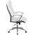 Flash Furniture GO-2192-WH-GG White High Back LeatherSoft Executive Swivel Office Chair with Chrome Base and Arms addl-8