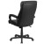 Flash Furniture GO-2196-1-GG Black High Back LeatherSoft Executive Swivel Office Chair with Arms addl-6