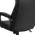 Flash Furniture GO-2196-1-GG Black High Back LeatherSoft Executive Swivel Office Chair with Arms addl-7