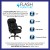 Flash Furniture GO-2222-GG Big & Tall 500 lb. Black LeatherSoft Executive Ergonomic Office Chair with Chrome Base and Arms addl-2