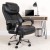 Flash Furniture GO-2223-BK-GG Big & Tall 500 lb. Black LeatherSoft Executive Ergonomic Office Chair with Adjustable Headrest addl-1