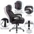 Flash Furniture GO-2223-BK-GG Big & Tall 500 lb. Black LeatherSoft Executive Ergonomic Office Chair with Adjustable Headrest addl-5