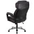 Flash Furniture GO-2223-BK-GG Big & Tall 500 lb. Black LeatherSoft Executive Ergonomic Office Chair with Adjustable Headrest addl-7