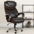 Flash Furniture GO-2223-BN-GG Big & Tall Brown LeatherSoft Executive Swivel Office Chair with Headrest and Wheels addl-1