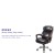 Flash Furniture GO-2223-BN-GG Big & Tall Brown LeatherSoft Executive Swivel Office Chair with Headrest and Wheels addl-4