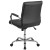 Flash Furniture GO-2240-BK-GG Mid-Back Black Vinyl Executive Swivel Office Chair with Chrome Base and Arms addl-6