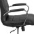 Flash Furniture GO-2240-BK-GG Mid-Back Black Vinyl Executive Swivel Office Chair with Chrome Base and Arms addl-7