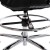 Flash Furniture GO-2286B-BK-GG Mid-Back Black LeatherSoft Drafting Chair with Adjustable Foot Ring and Chrome Base addl-11
