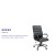 Flash Furniture GO-2286H-BK-BK-GG High Back Black LeatherSoft Executive Swivel Office Chair with Black Frame and Arms addl-4