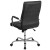 Flash Furniture GO-2286H-BK-GG High Back Black LeatherSoft Executive Swivel Office Chair with Chrome Frame and Arms addl-7