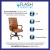 Flash Furniture GO-2286H-BR-BK-GG High Back Brown LeatherSoft Executive Swivel Office Chair with Black Frame and Arms addl-3
