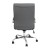 Flash Furniture GO-2286H-GR-GG High Back Gray LeatherSoft Executive Swivel Office Chair with Chrome Frame and Arms addl-7