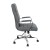 Flash Furniture GO-2286H-GR-GG High Back Gray LeatherSoft Executive Swivel Office Chair with Chrome Frame and Arms addl-9