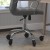 Flash Furniture GO-2286H-GR-RLB-GG High Back Gray LeatherSoft Executive Swivel Office Chair with Chrome Frame, Arms, and Transparent Roller Wheels addl-6